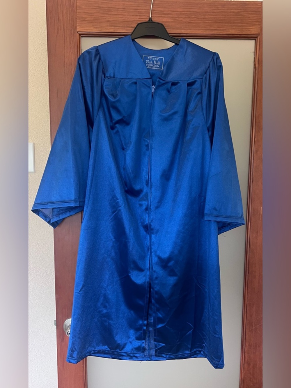 Blue  Graduation Gown